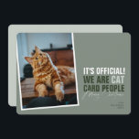 Tarjeta Festiva Funny Cat Navidades Card Meowy Navidades<br><div class="desc">Una tarjeta de navidades mascotas divertidos para cualquier nuevo dueño de gato.</div>