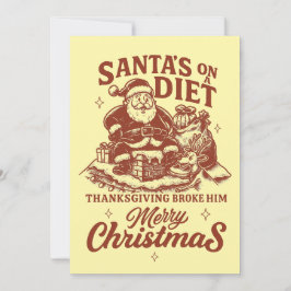 Tarjeta Festiva Funny Christmas