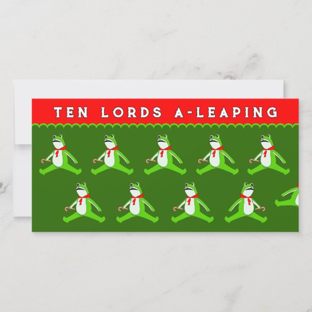 Tarjeta Festiva Funny Christmas (Anverso)