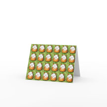 Funny Cute Cat Navidades Pudding Card