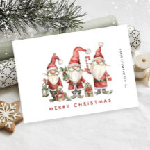 Funny Cute Santa Gnomes Navidades Corporate