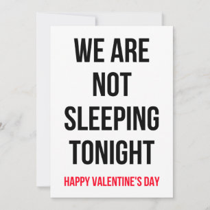 Tarjeta Festiva Funny Dirty El día de San Valentín card