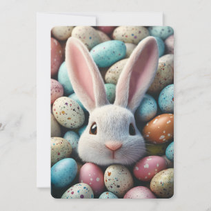 Tarjeta Festiva Funny Easter Bunny Card
