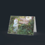 Tarjeta Festiva Funny Florida Melding Snowman Navidades Card<br><div class="desc">Funny Florida Melding Snowman Navidades Card</div>