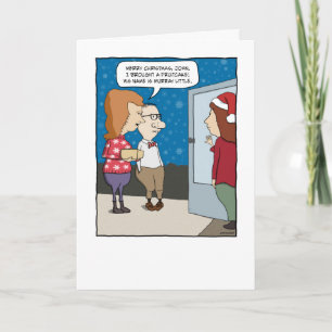 Tarjeta Festiva Funny Fruitakes Murray Navidades