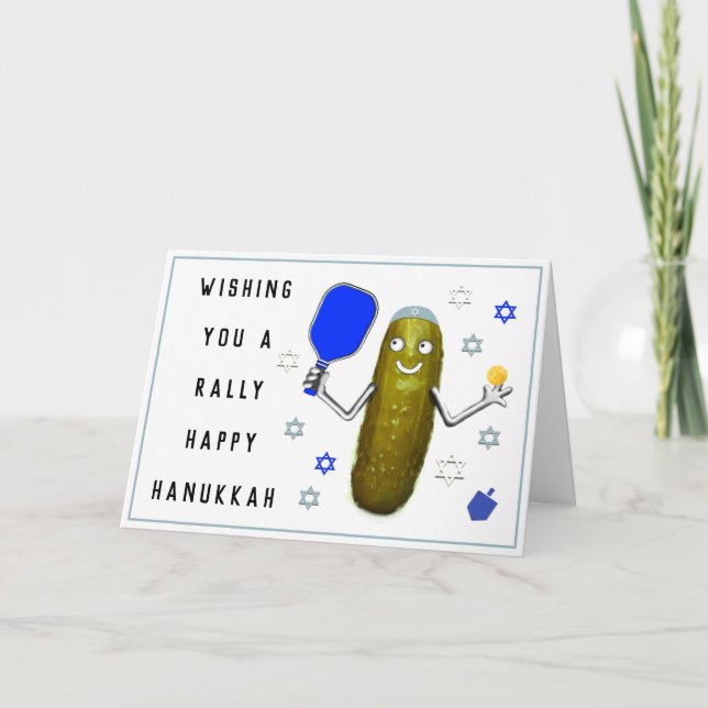 Tarjeta Festiva Funny Hanukkah Cards (Anverso)