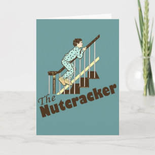Tarjeta Festiva Funny Navidades Nutcracker