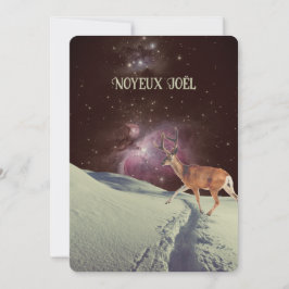 Tarjeta Festiva Funny Quebec Navidades franceses canadienses