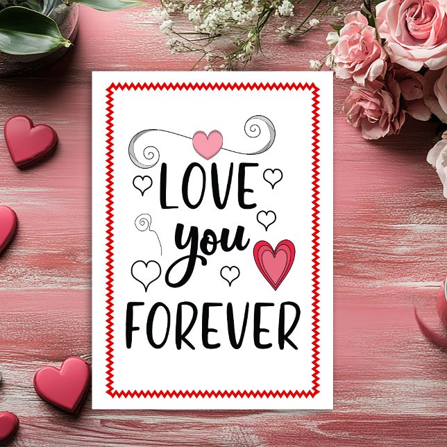 Tarjeta Festiva Funny Romantic Valentine Card for Husband Sketch (Funny Romantic Valentine Card for Husband Sketch)