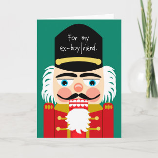 Tarjeta Festiva Funny Rude Nutcracker Navidades Ex Boyfriend