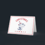 Tarjeta Festiva Funny Santa En Los Navidades De Verano En Julio<br><div class="desc">Divertidos Navidades de Santa In Summer en julio - Celebremos la Navidad en julio usando este divertido Santa en camisa de vacaciones en verano. Llevar esto a un Navidad en la celebración de julio y también es una gran idea de regalo para mujeres, hombres y chicas niños, niños y niñas....</div>