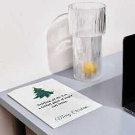 Tarjeta Festiva Funny "Sending Love" Christmas Card — Sarcastic 