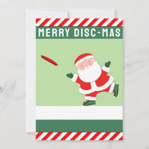 Tarjeta Festiva Funny Ultimate Frisbee