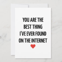 Tarjeta Festiva Funny Valentine Cards for Boyfriend, Birthday Card