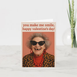 Tarjeta Festiva Funny Valentine's day Card