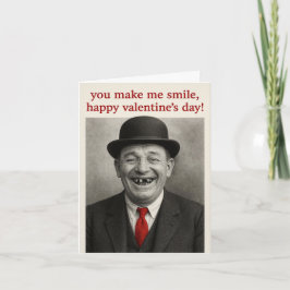 Tarjeta Festiva Funny Valentine's Day card