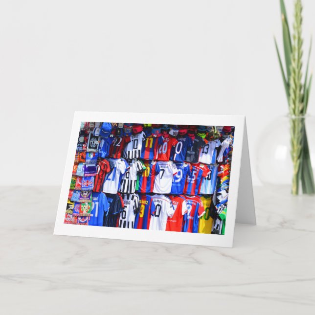 Tarjeta Festiva Fútbol (Anverso)