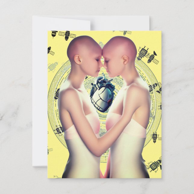 Tarjeta Festiva Future Love (Anverso)