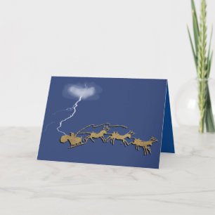Tarjeta Festiva G*d Oates Sleighs