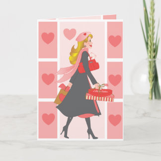 Tarjeta Festiva Gal VAlentina