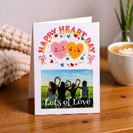 Tarjeta Festiva Galentine’s Day Custom Photo Card