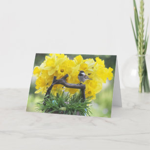 Tarjeta Festiva Gallina de Pascua