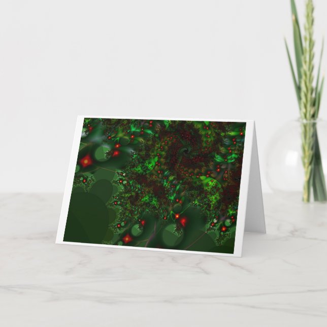 Tarjeta Festiva Garlands of Light (Anverso)