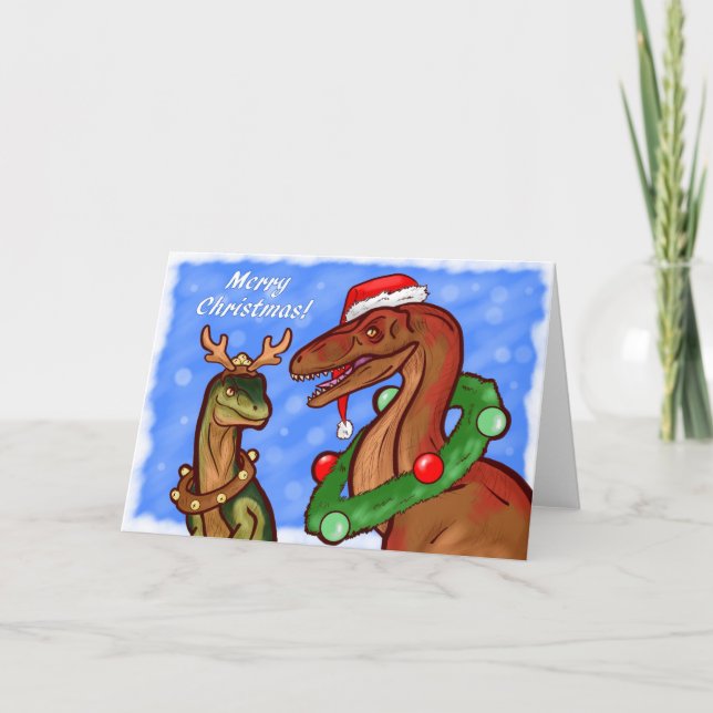 Tarjeta Festiva Garras de Santa (Anverso)