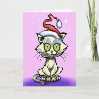 Tarjeta Festiva Gatito