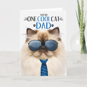 Tarjeta Festiva Gato del gato Himalaya Día uno del gato en Guay