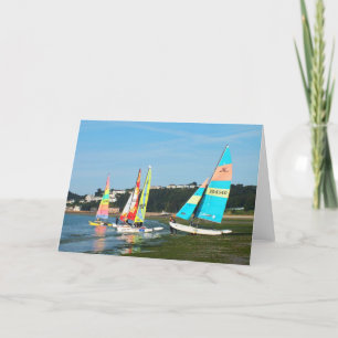 Tarjeta Festiva Gatos Hobie