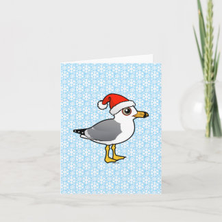 Tarjeta Festiva Gaviota de Santa Ring