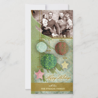 Tarjeta Festiva GC | Navidades cálidos Vintage