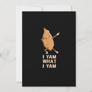 Tarjeta Festiva Genial, soy lo que soy - Bailarín divertido de Dab