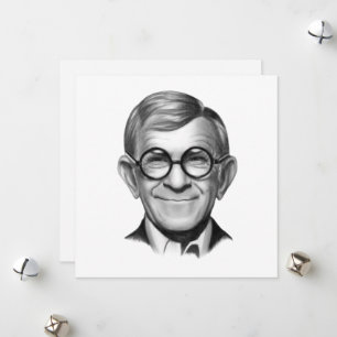 Tarjeta Festiva George Burns