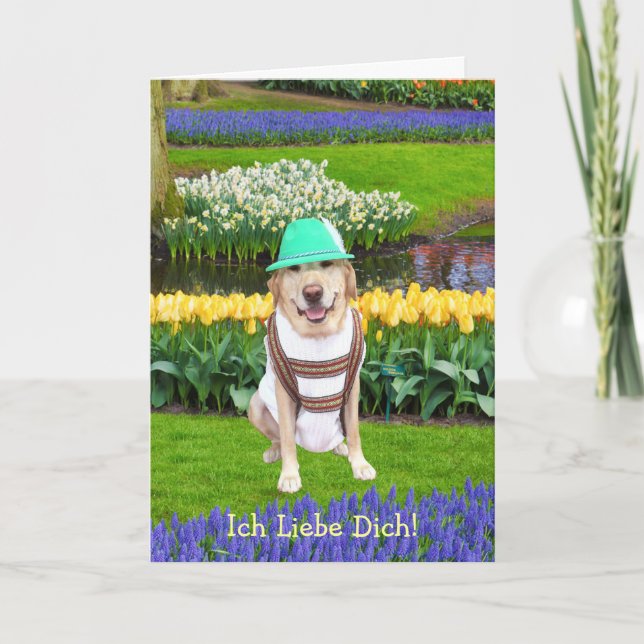 Tarjeta Festiva German Lab Valentine (Anverso)