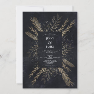 Tarjeta Festiva Gilded Meadow