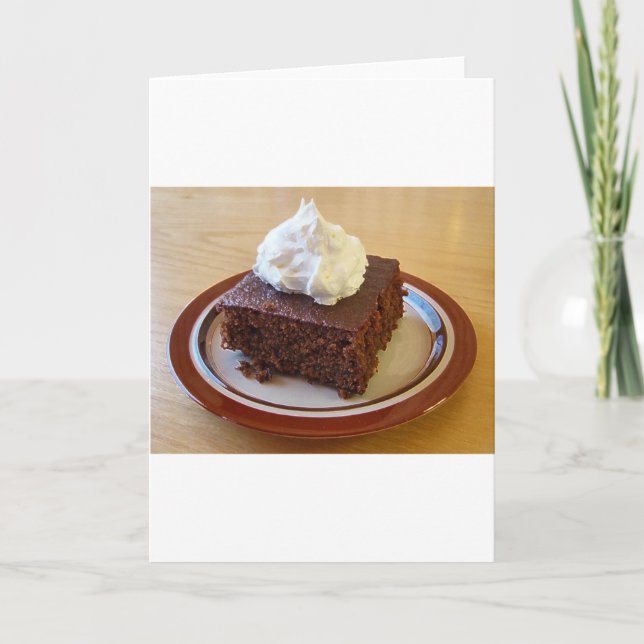 TARJETA FESTIVA GINGERBREAD (Anverso)