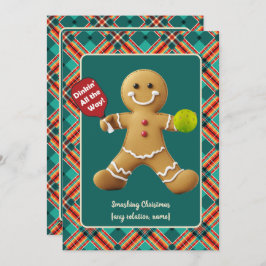 Tarjeta Festiva Gingerbread Chething