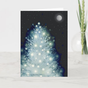 Tarjeta Festiva " GLASS CHRISTMAS TREE " de Robert Singletary