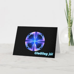 Tarjeta Festiva Gleðileg Jól - Polaris