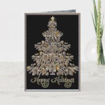 Glitz feliz del árbol del día de fiesta
