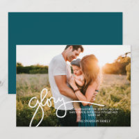 Gloria a Dios en la más alta foto escrita a mano