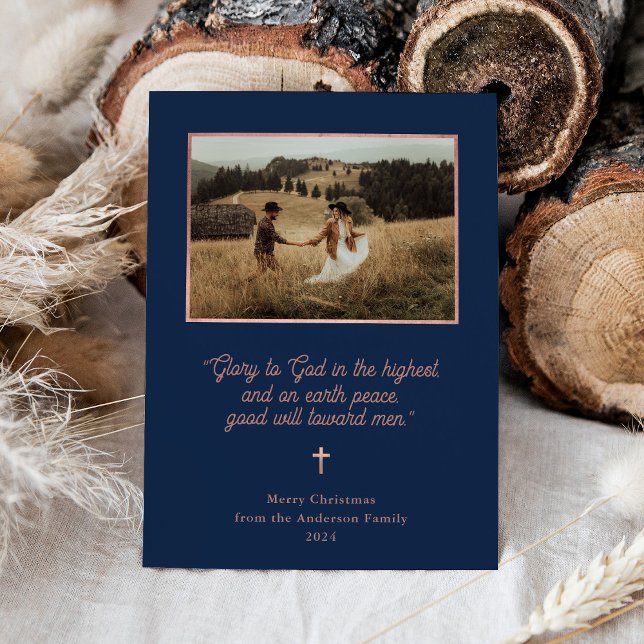 Tarjeta Festiva Gloria a Dios | Navidades de fotografía de la Mari (Subido por el creador)