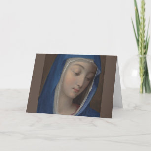 Tarjeta Festiva gloria a la reina del cielo lanzando almohada