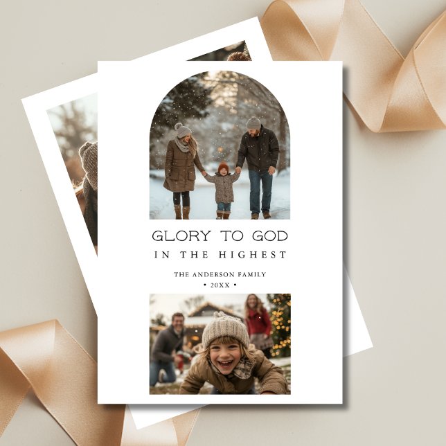 Tarjeta Festiva Gloria religiosa cristiana a los Navidades de Dios (Subido por el creador)