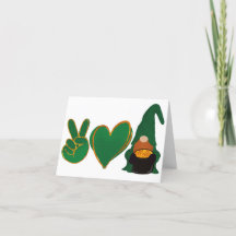 Gnome de amor por la paz | Sublimación del Día de