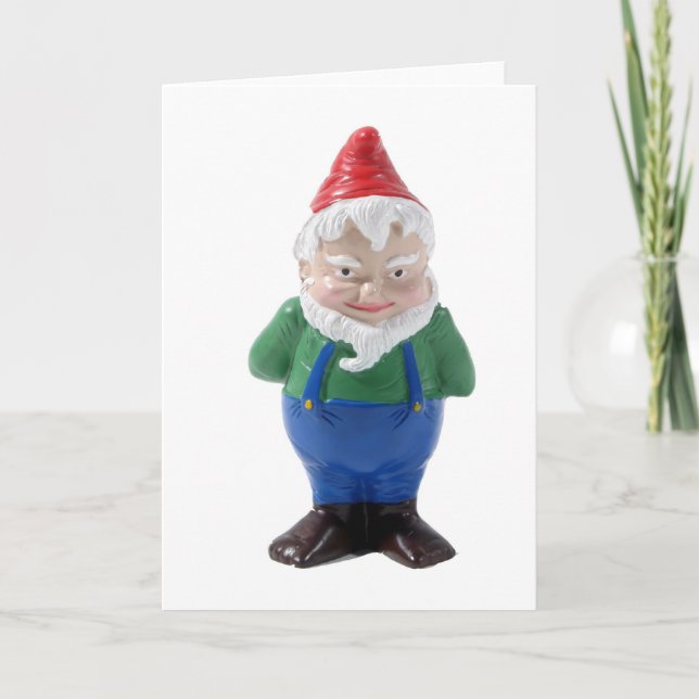 Tarjeta Festiva Gnome Permanente (Anverso)