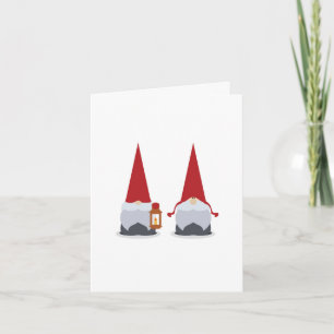 Tarjeta Festiva Gnomes