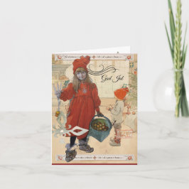 Tarjeta Festiva God Jul Helgkort